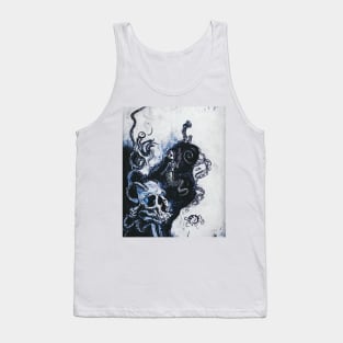 Skull and Squid Tank Top